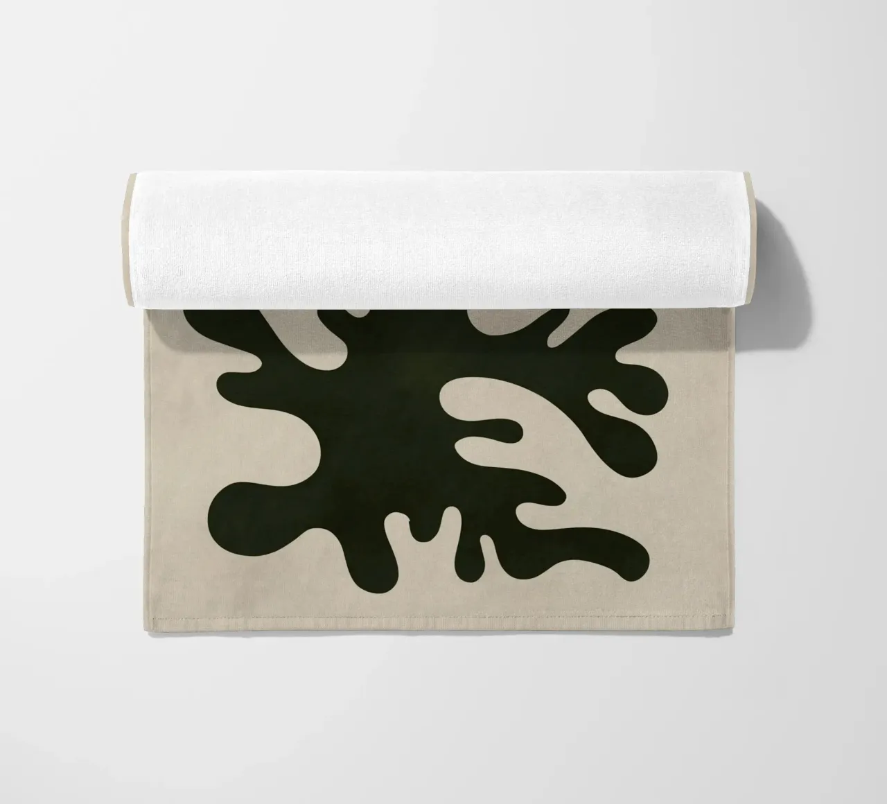 Silhouette corallo 03 telo mare da Little Dean