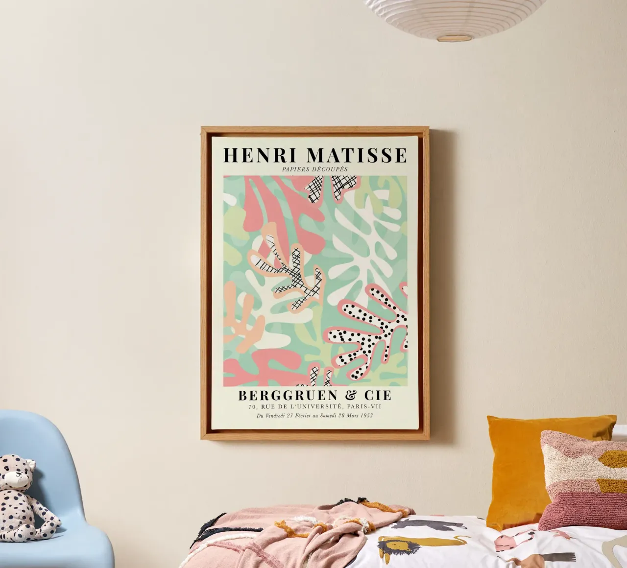 Matisse Papiers Decoupes, Botanical Art #M106 Leinwand von Jam Poster