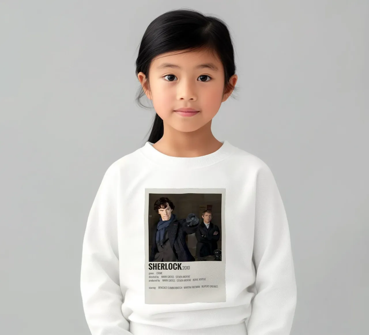 SHERLOCK 2010 felpa bambino da MVFminimalist