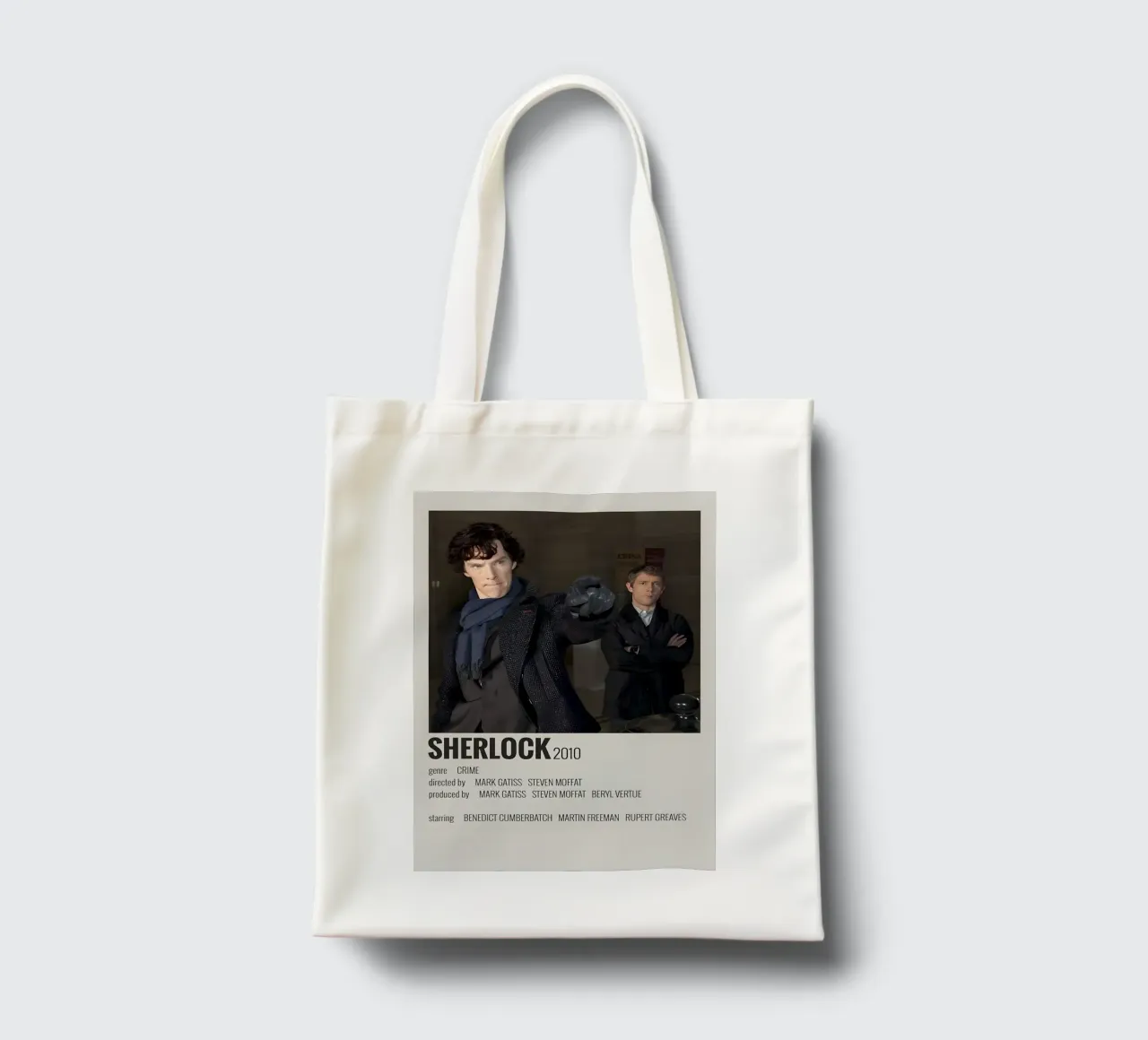 SHERLOCK 2010 borsa in juta da MVFminimalist