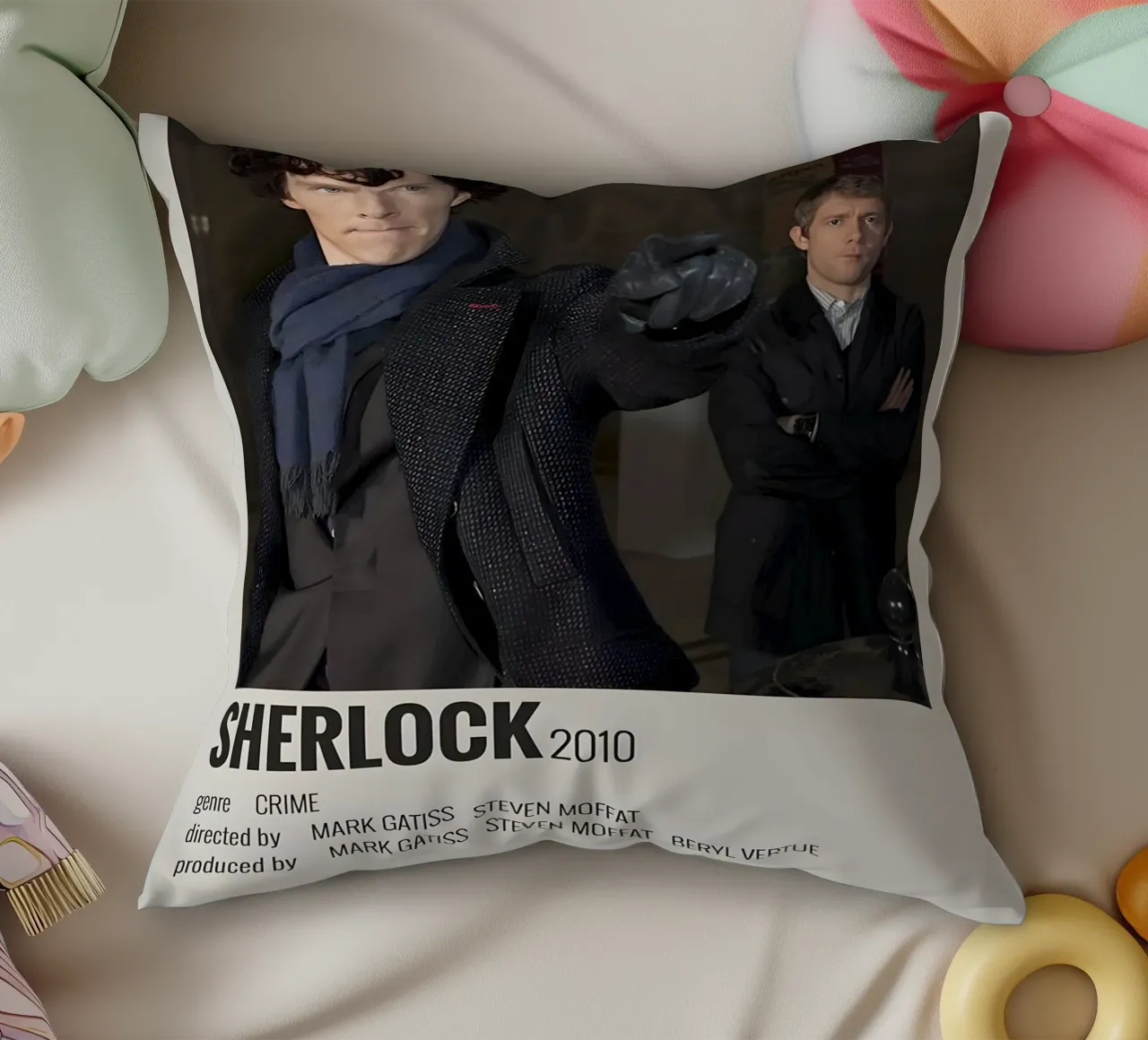 SHERLOCK 2010 cuscino da MVFminimalist
