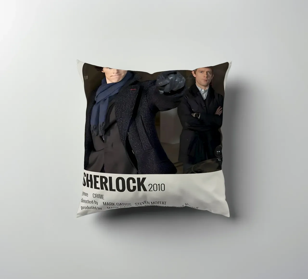 SHERLOCK 2010 cuscino da MVFminimalist