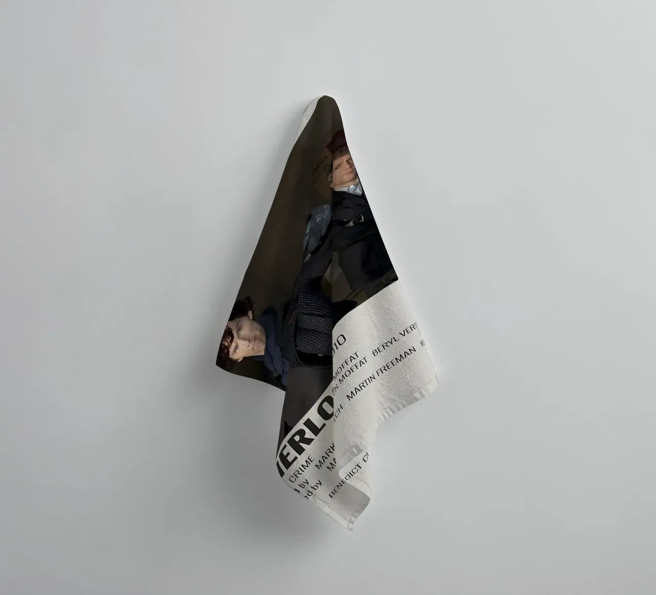 SHERLOCK 2010 asciugamano da bagno da MVFminimalist