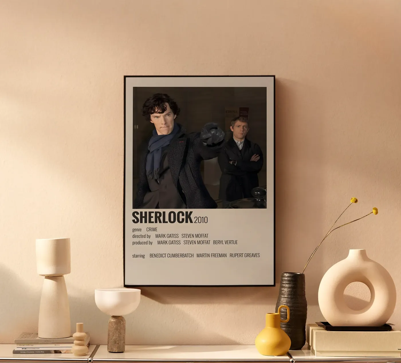SHERLOCK 2010 Acryl-Glas von MVFminimalist