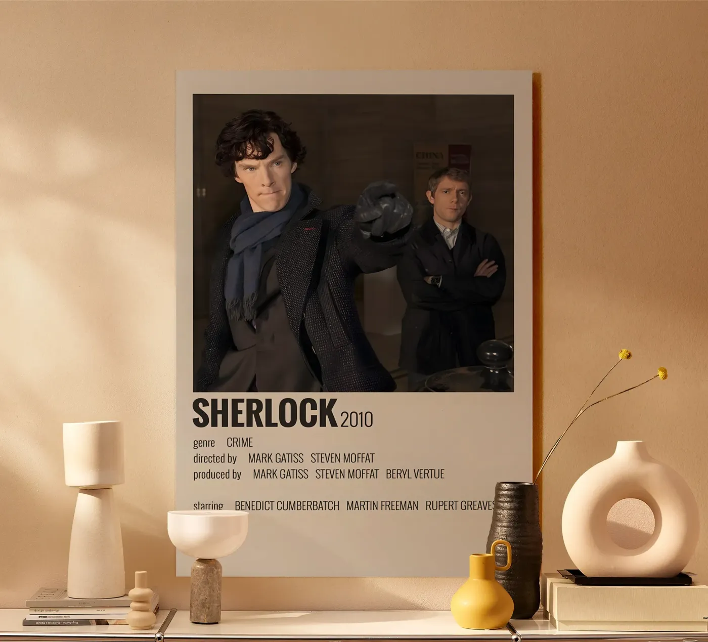 SHERLOCK 2010 Acryl-Glas von MVFminimalist