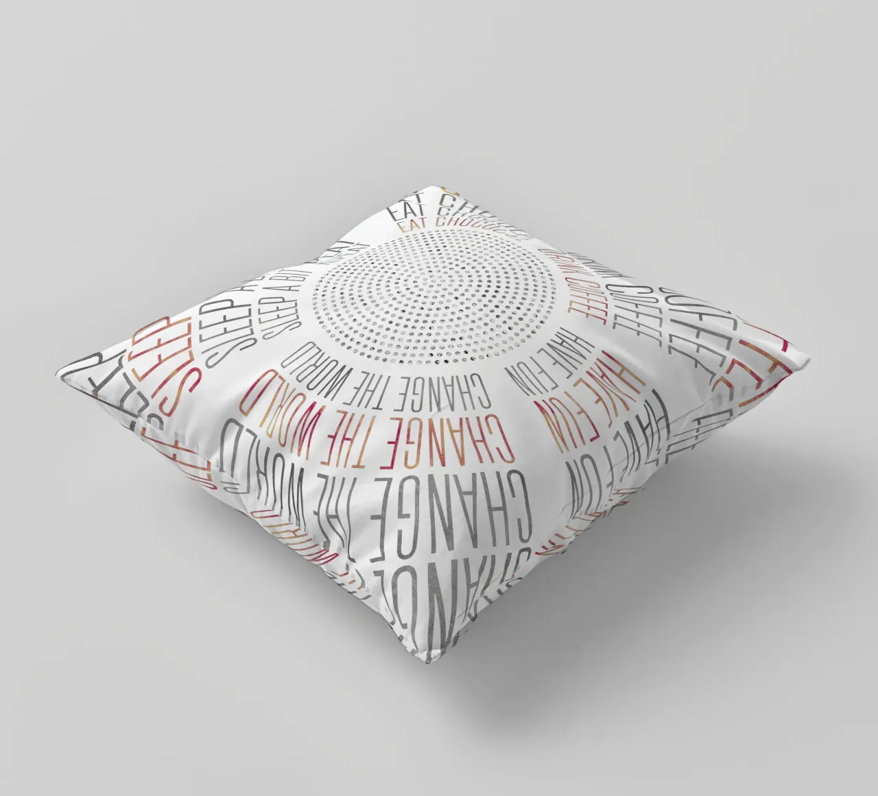 GRAPHIC ART Life Circles cuscino da Melanie Viola