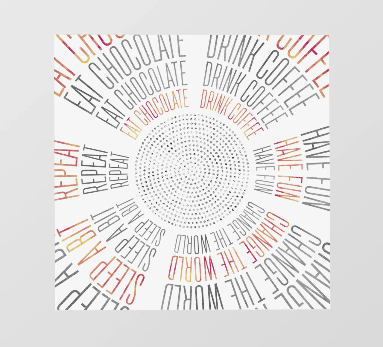 GRAPHIC ART Life Circles pellicola backlit da Melanie Viola