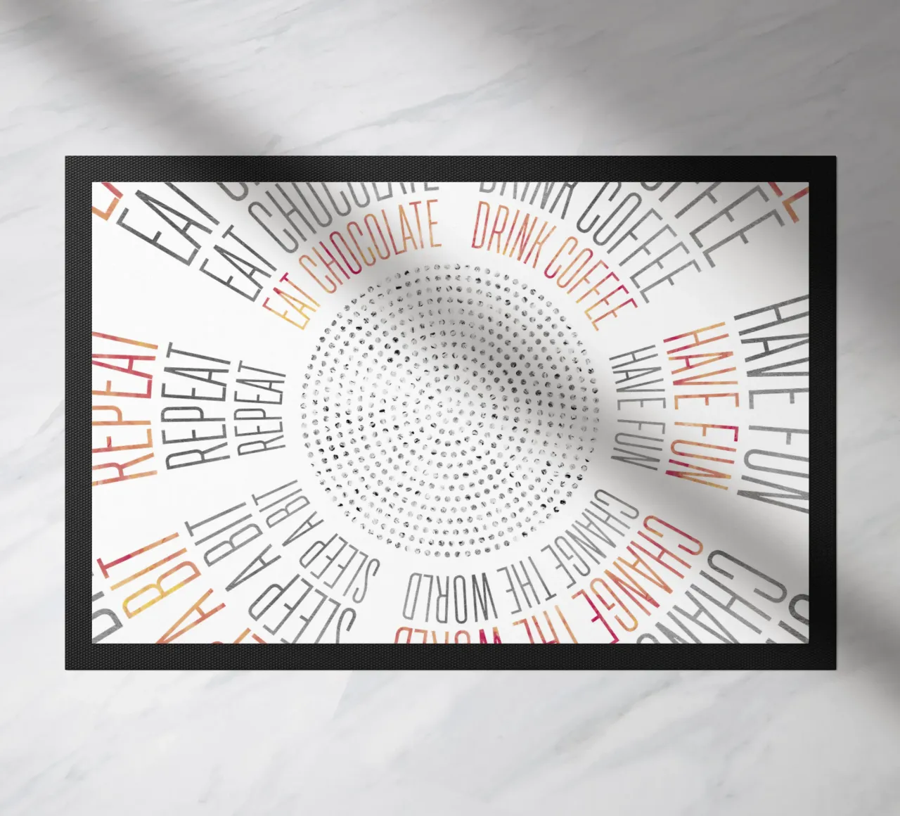 GRAPHIC ART Life Circles zerbino da Melanie Viola