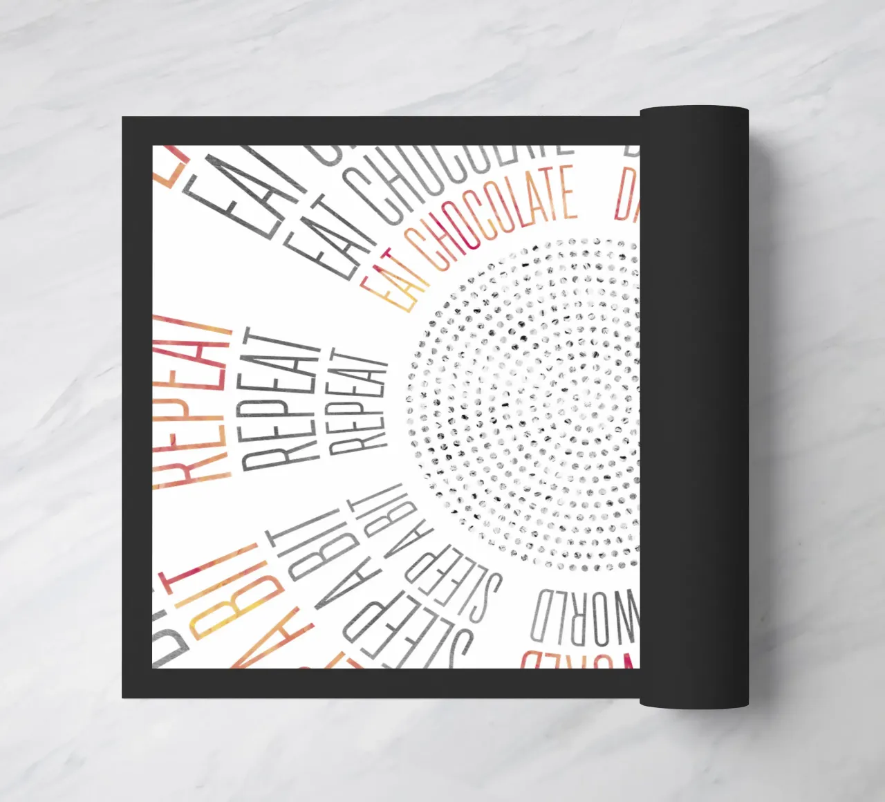 GRAPHIC ART Life Circles zerbino da Melanie Viola