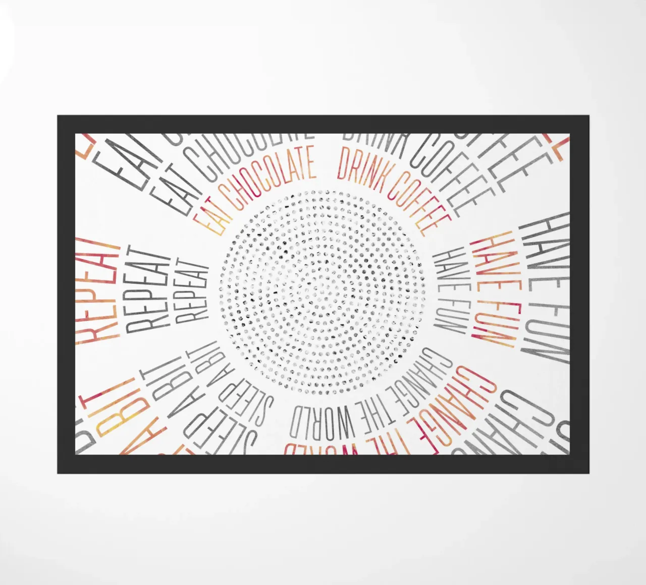 GRAPHIC ART Life Circles zerbino da Melanie Viola
