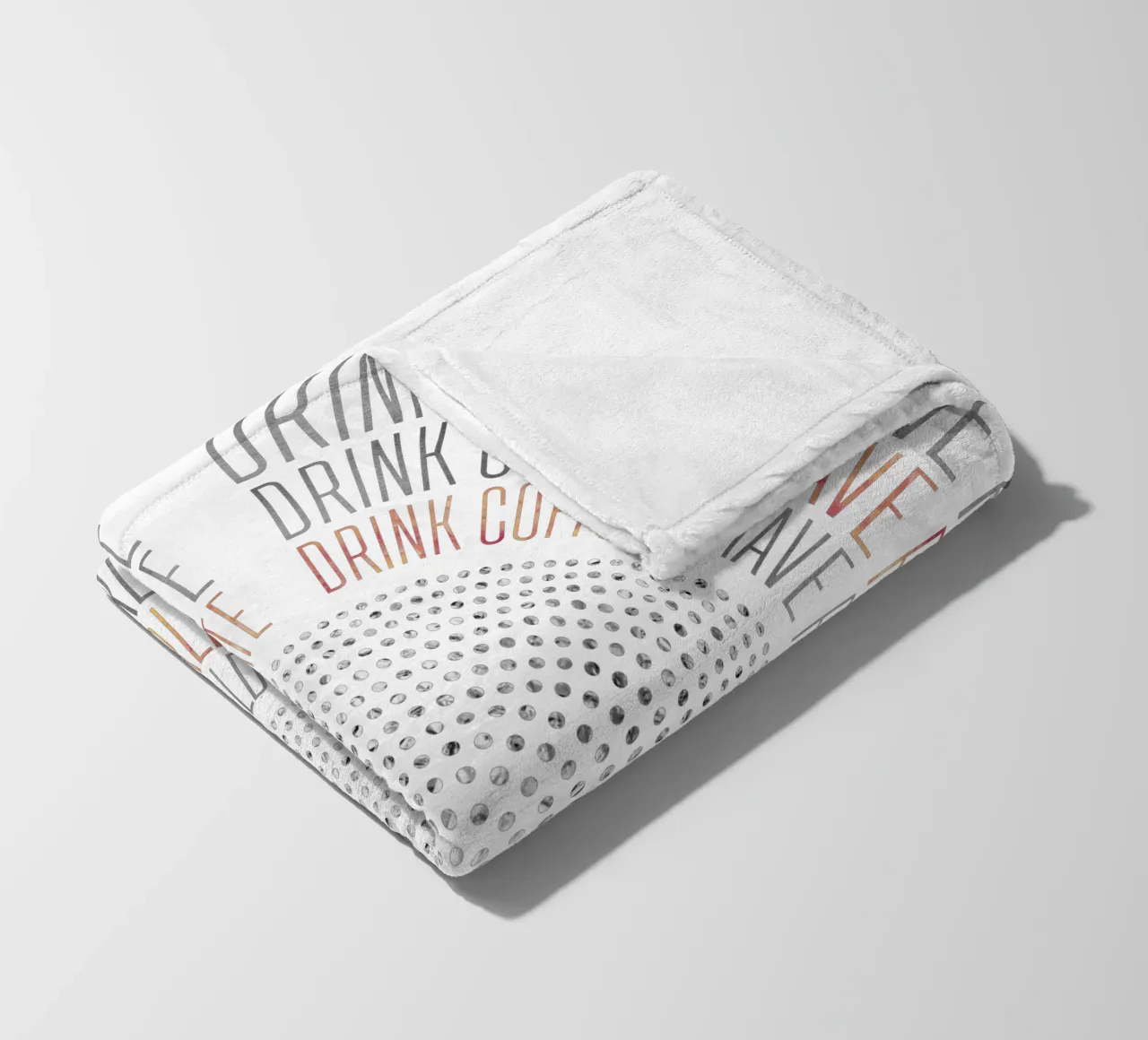 GRAPHIC ART Life Circles coperta in pile da Melanie Viola