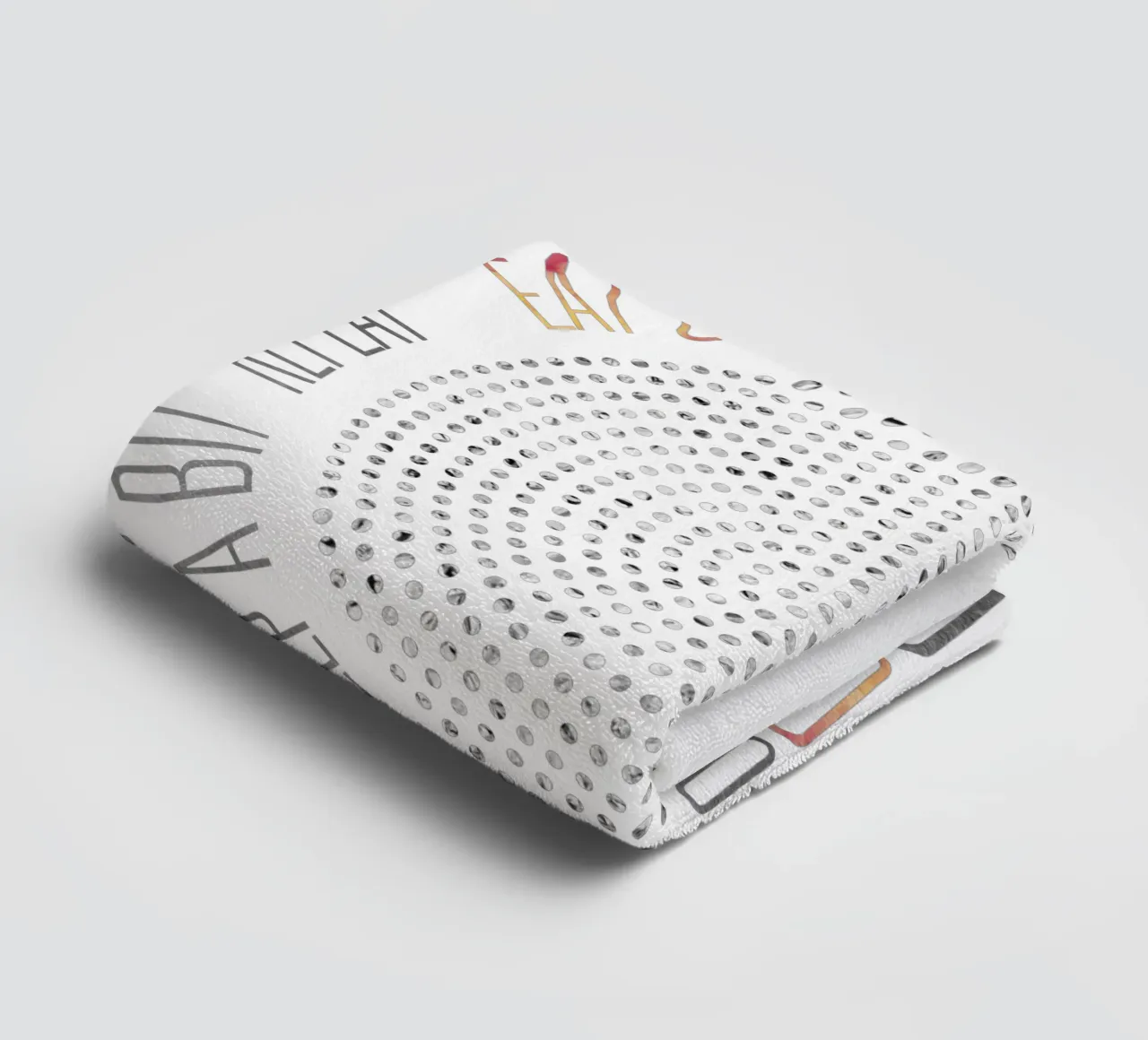 GRAPHIC ART Life Circles asciugamano da bagno da Melanie Viola