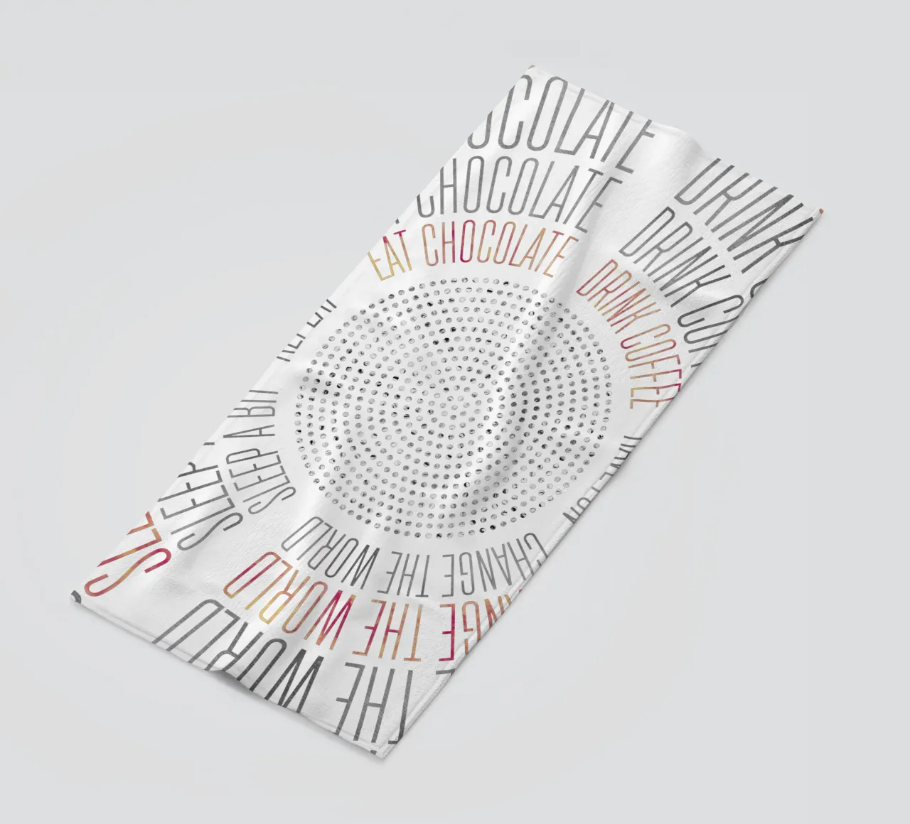 GRAPHIC ART Life Circles telo mare da Melanie Viola