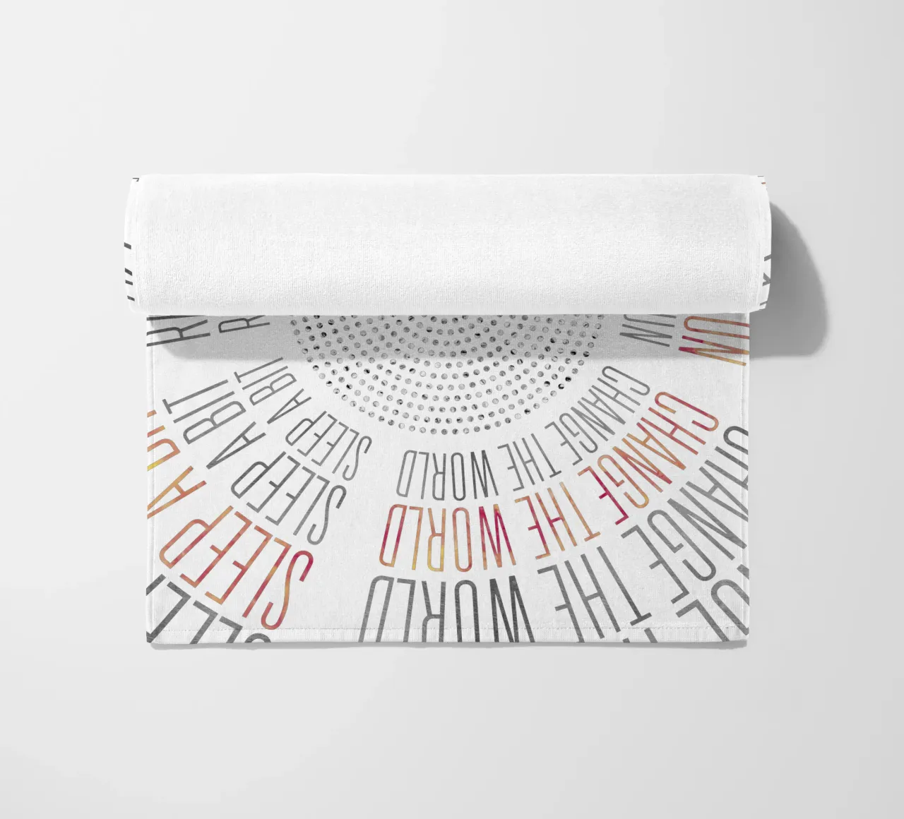GRAPHIC ART Life Circles telo mare da Melanie Viola