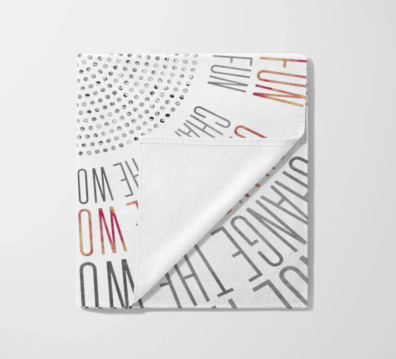 GRAPHIC ART Life Circles telo mare da Melanie Viola