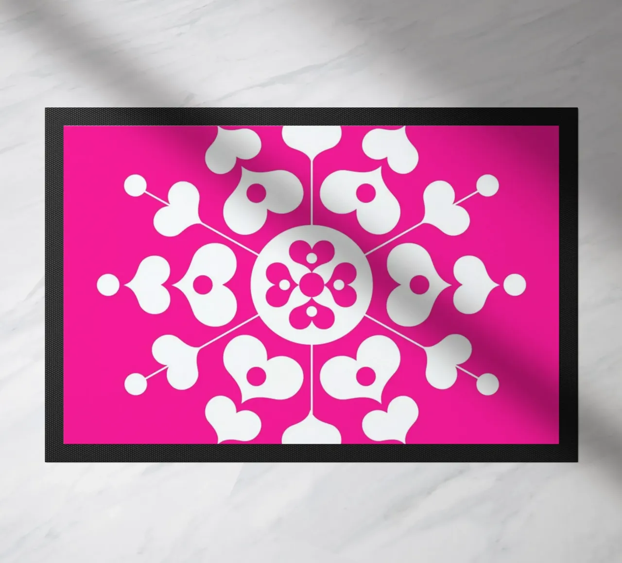 Snowflake doormat by Bo Lundberg