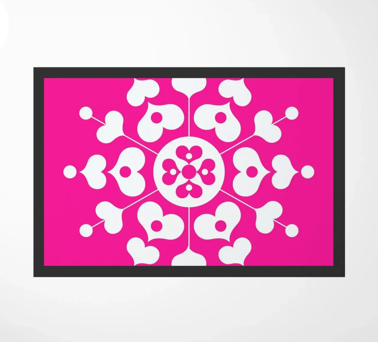 Snowflake doormat by Bo Lundberg