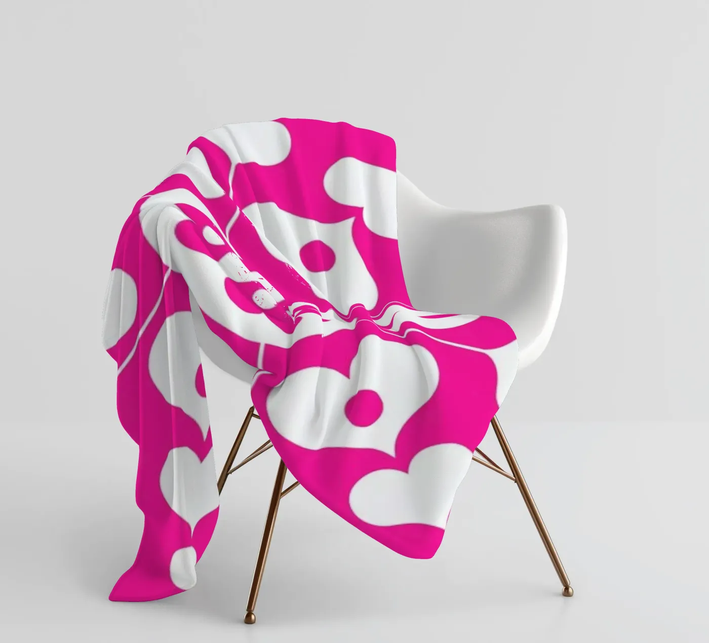 Flocon de neige plaid polaire de Bo Lundberg