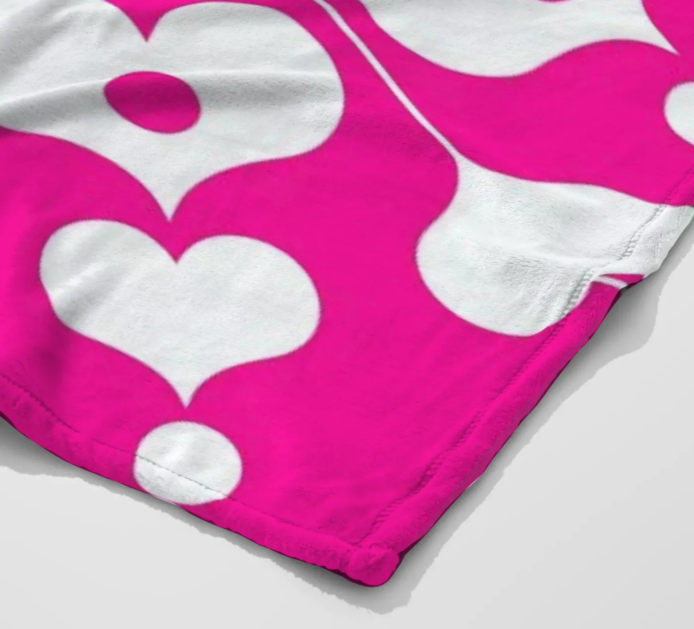 Flocon de neige plaid polaire de Bo Lundberg