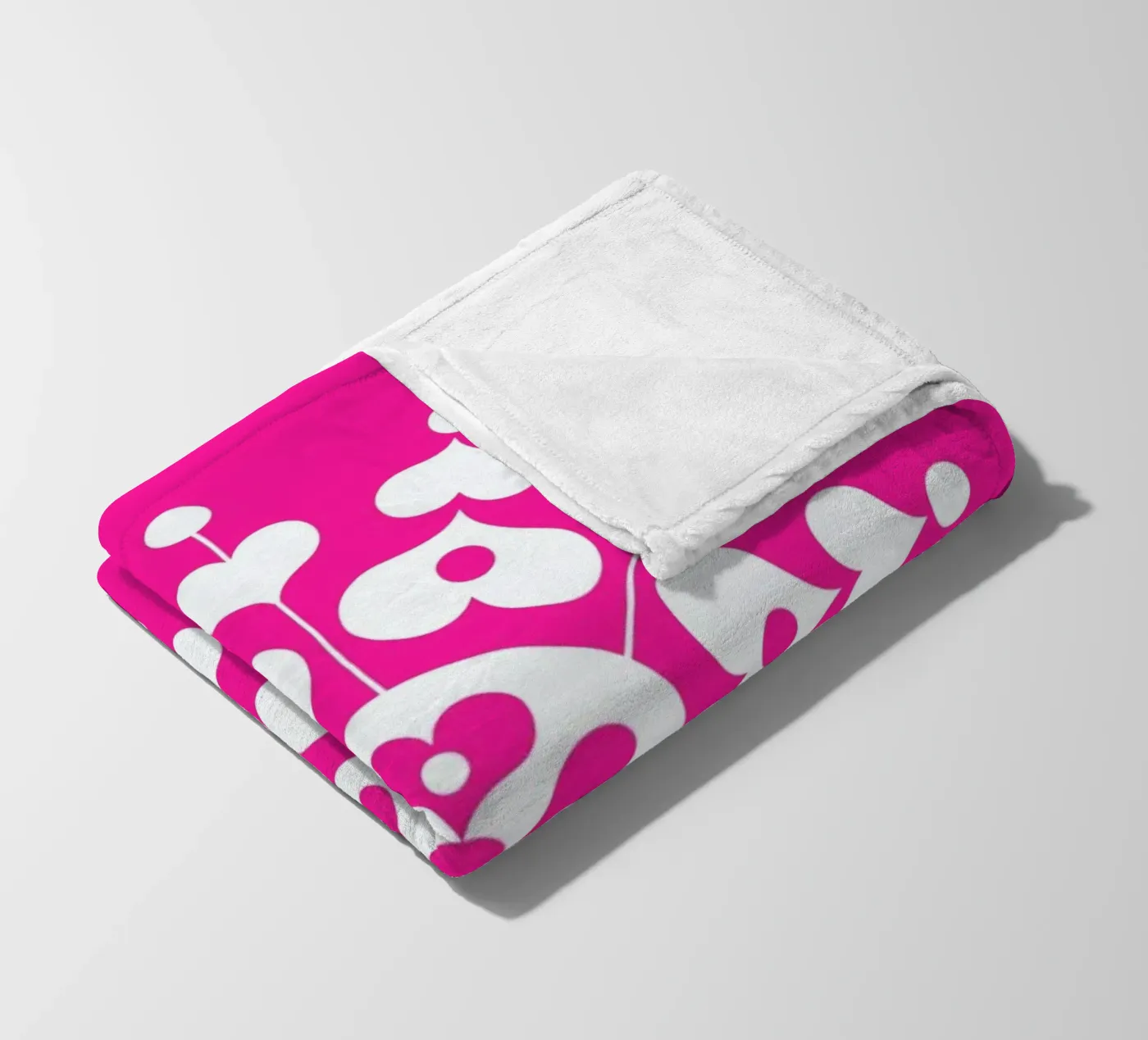 Flocon de neige plaid polaire de Bo Lundberg