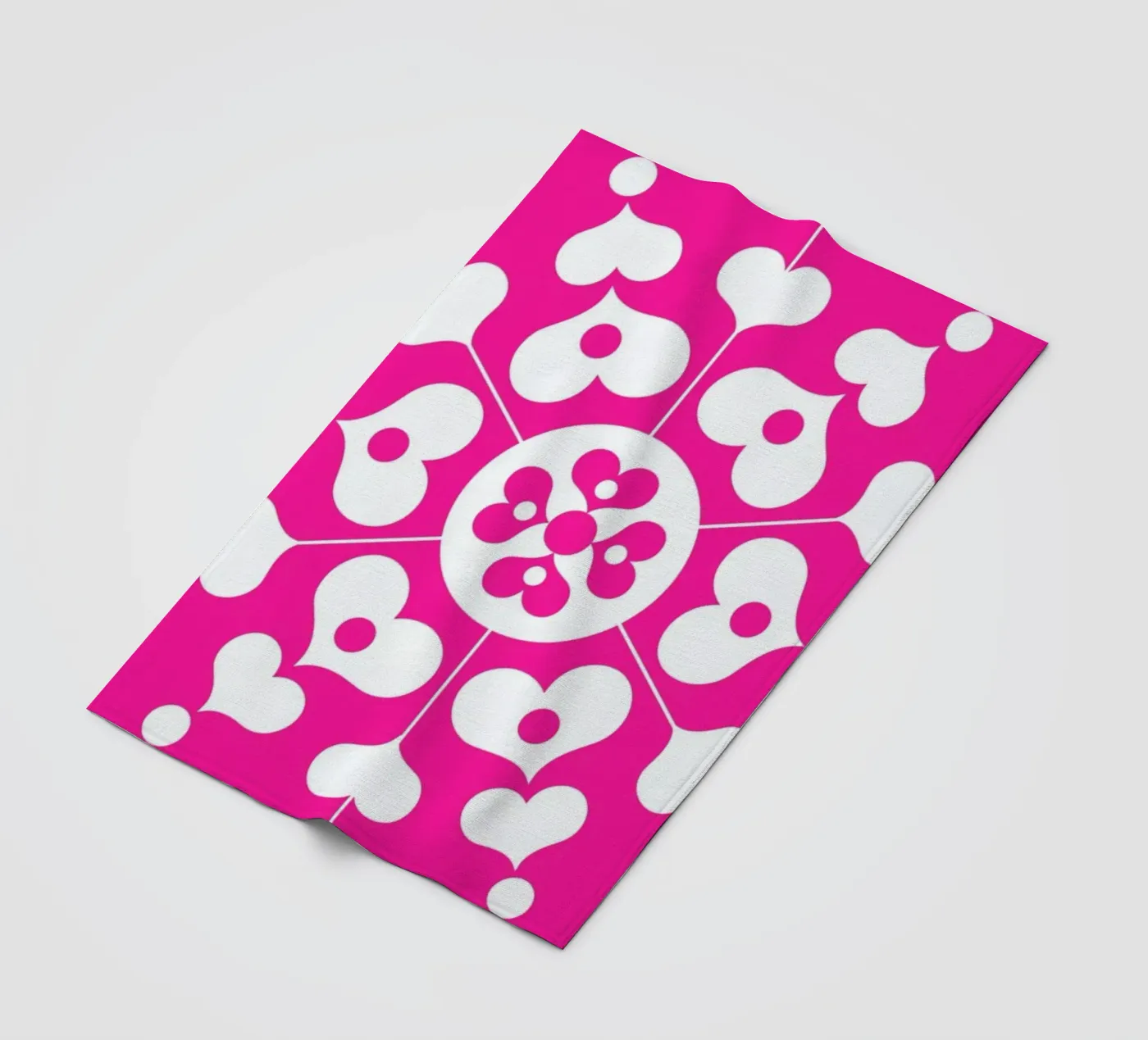 Flocon de neige plaid polaire de Bo Lundberg