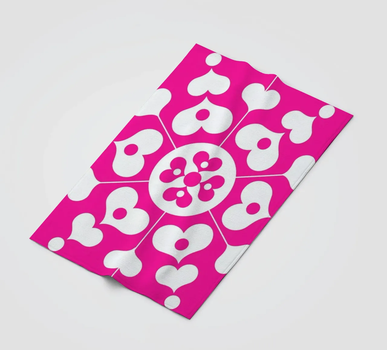 Snowflake fleecedeken van Bo Lundberg