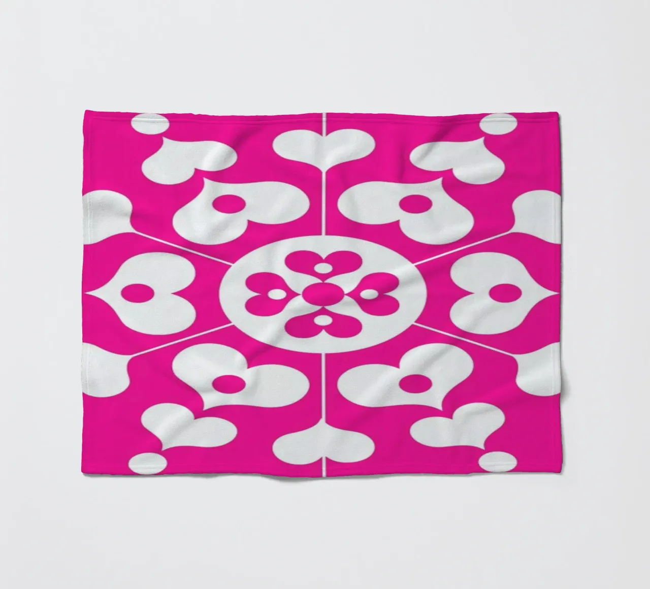 Snowflake fleecedeken van Bo Lundberg