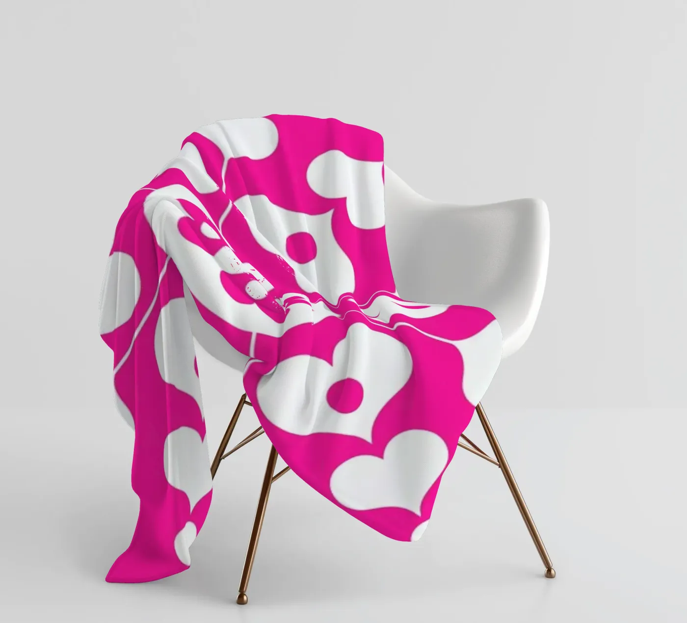 Flocon de neige plaid polaire de Bo Lundberg