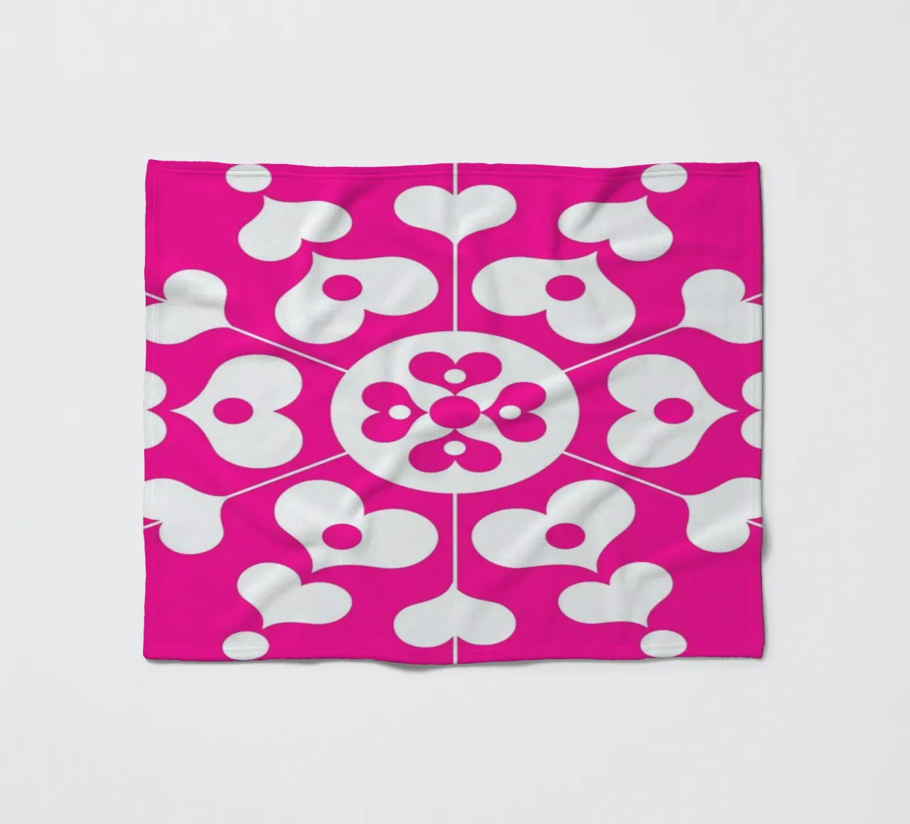 Snowflake fleecedeken van Bo Lundberg