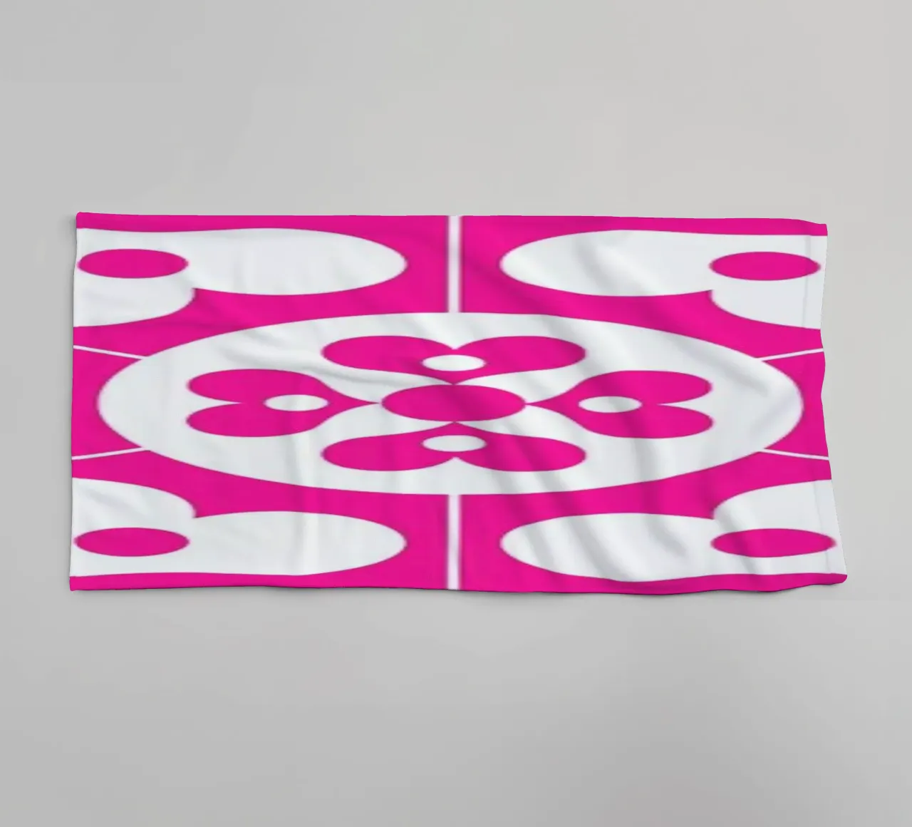 Snowflake towel by Bo Lundberg