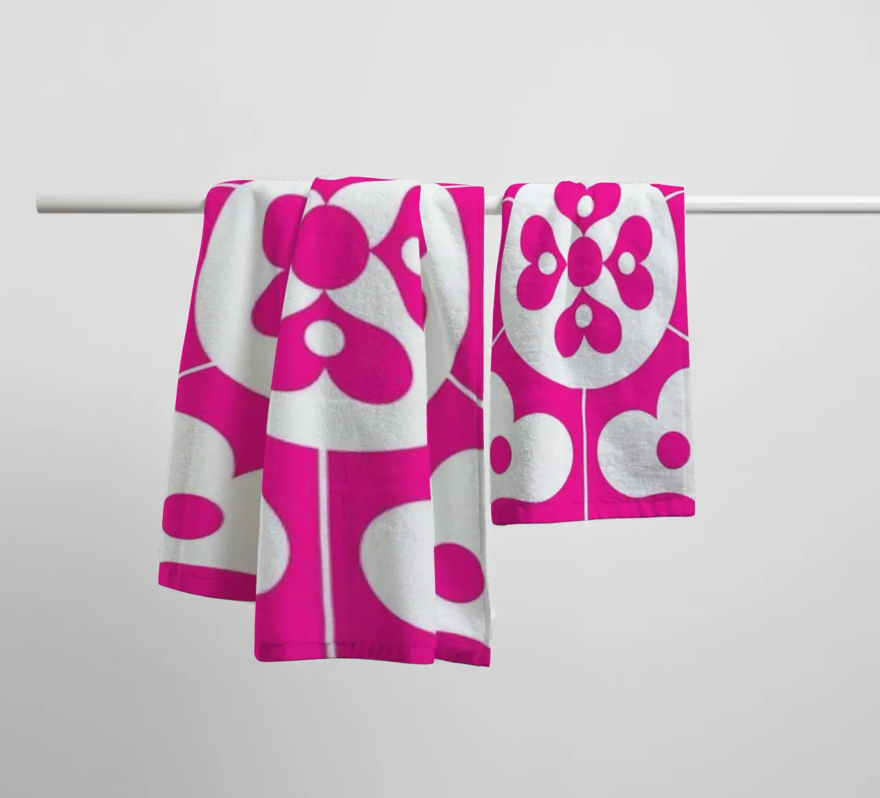 Snowflake towel by Bo Lundberg