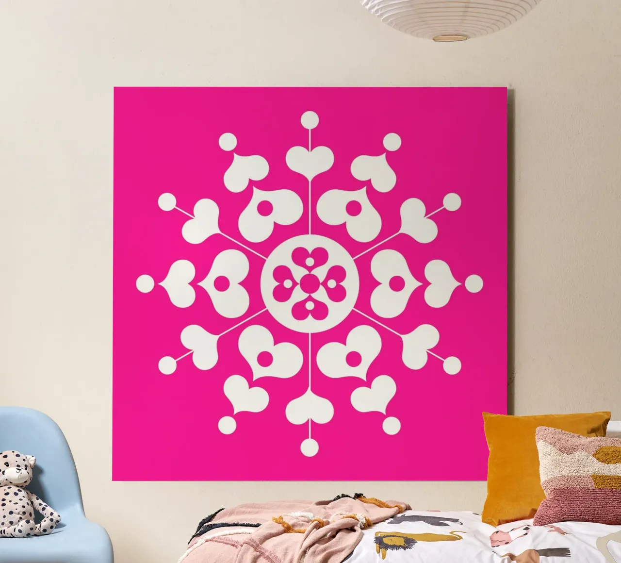 Snowflake forex plate by Bo Lundberg