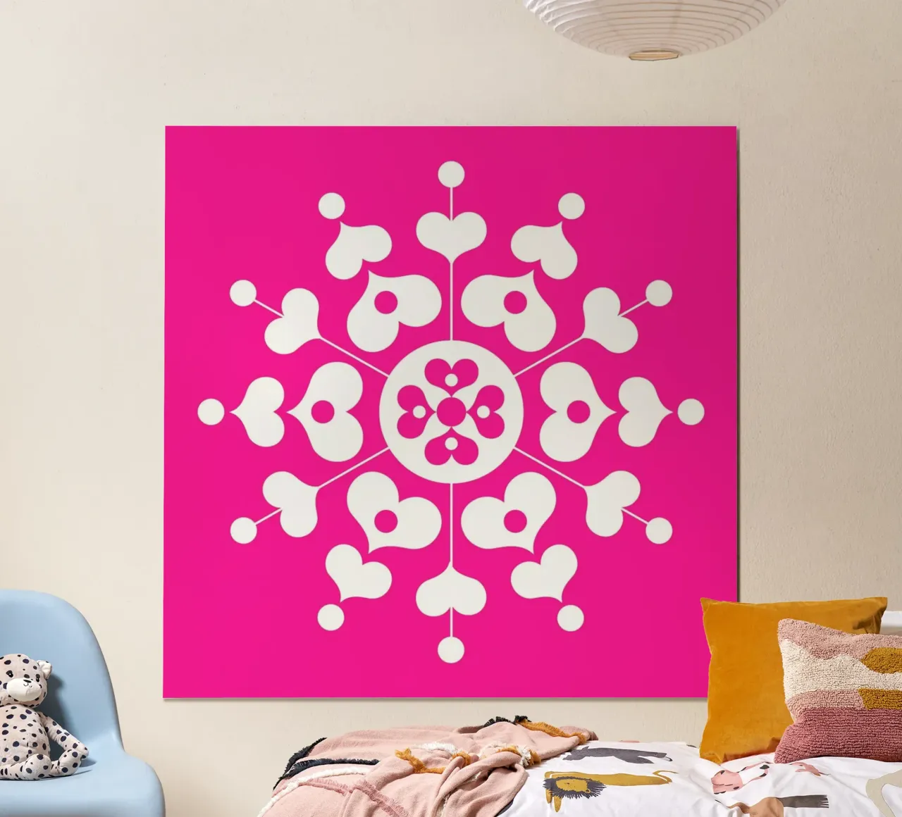 Snowflake poster by Bo Lundberg