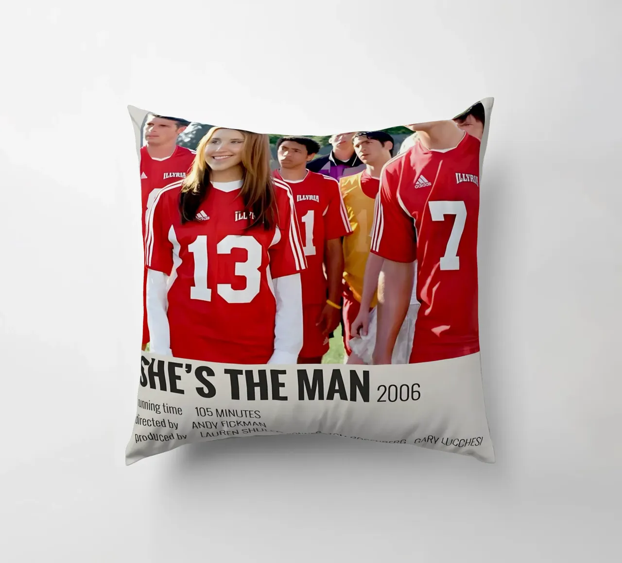 SHE'S THE MAN 2006 cuscino da MVFminimalist