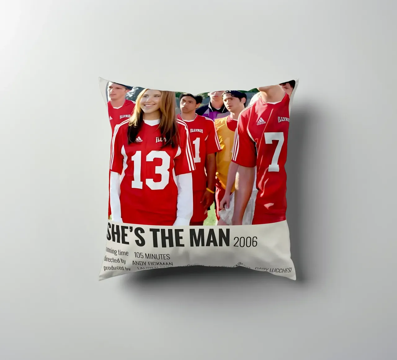 SHE'S THE MAN 2006 cuscino da MVFminimalist