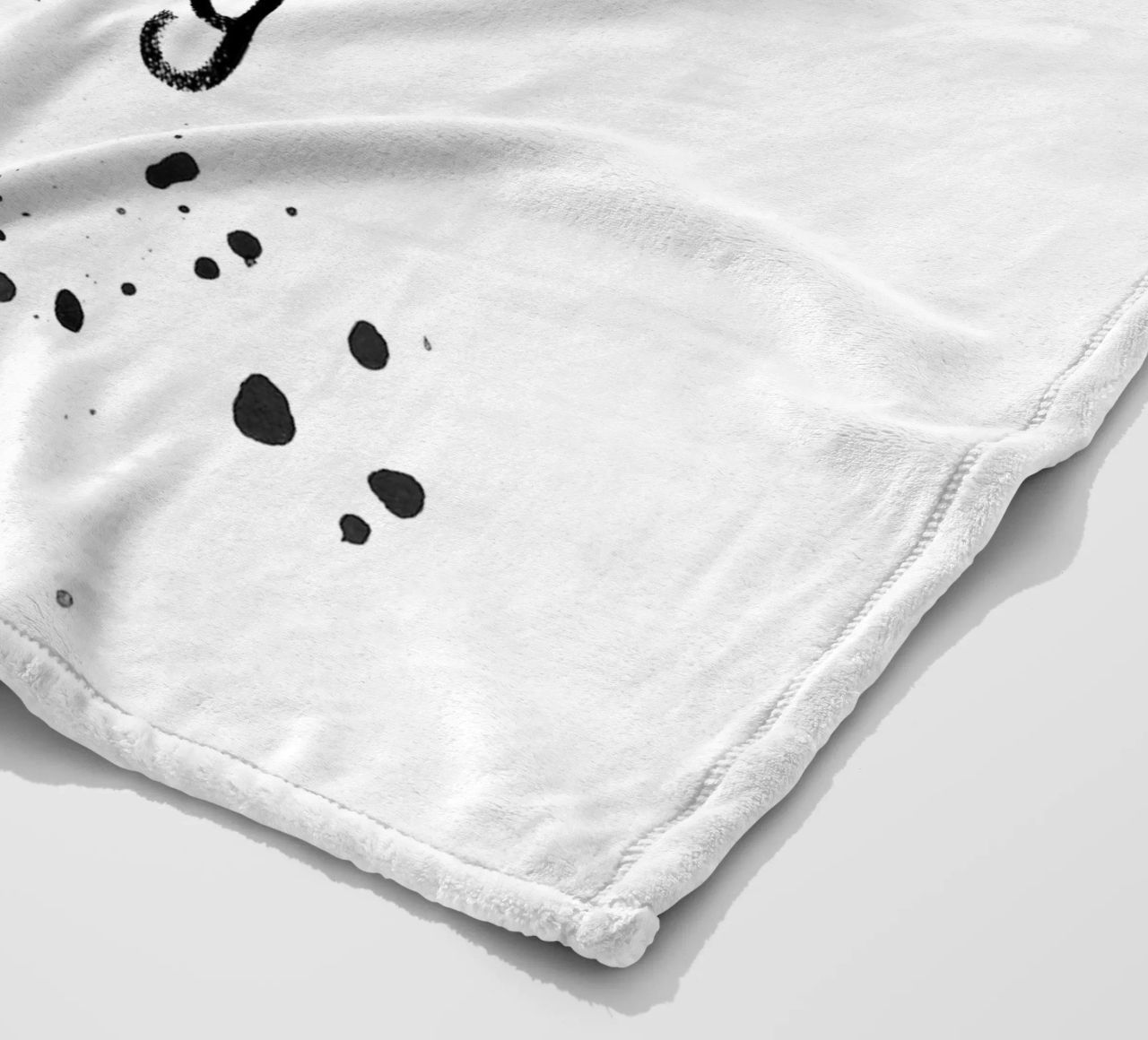 TEXT ART It is a good day to be happy coperta in pile da Melanie Viola