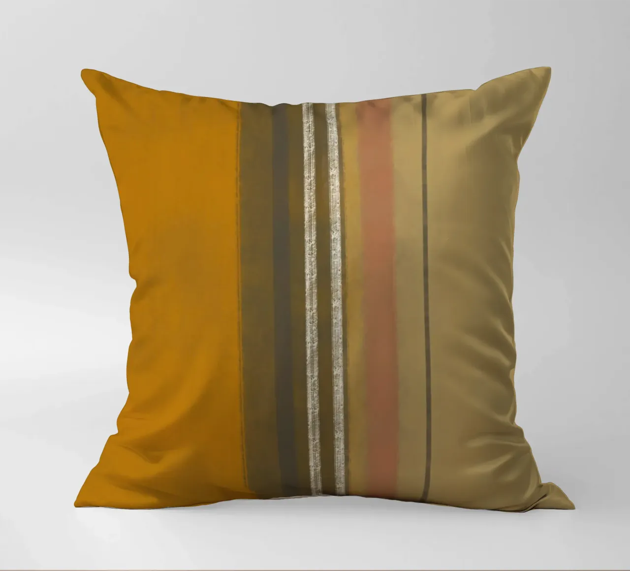 Textured large abstract 07 decorative cushion by Little Dean