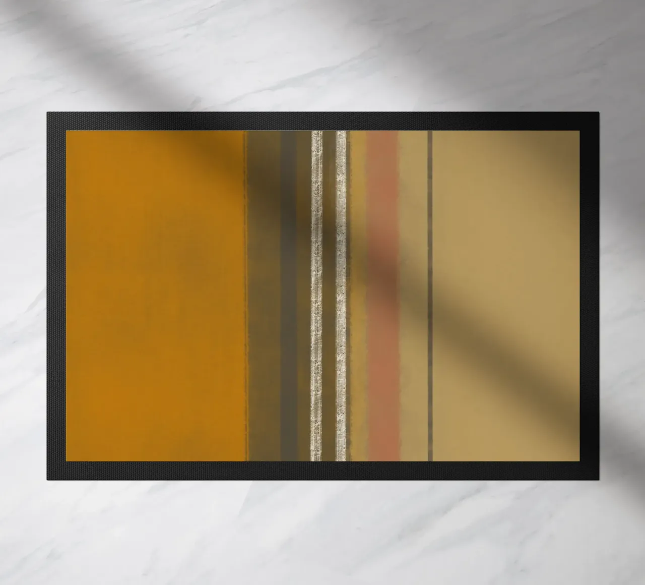 Groot abstract 07 deurmat van Little Dean