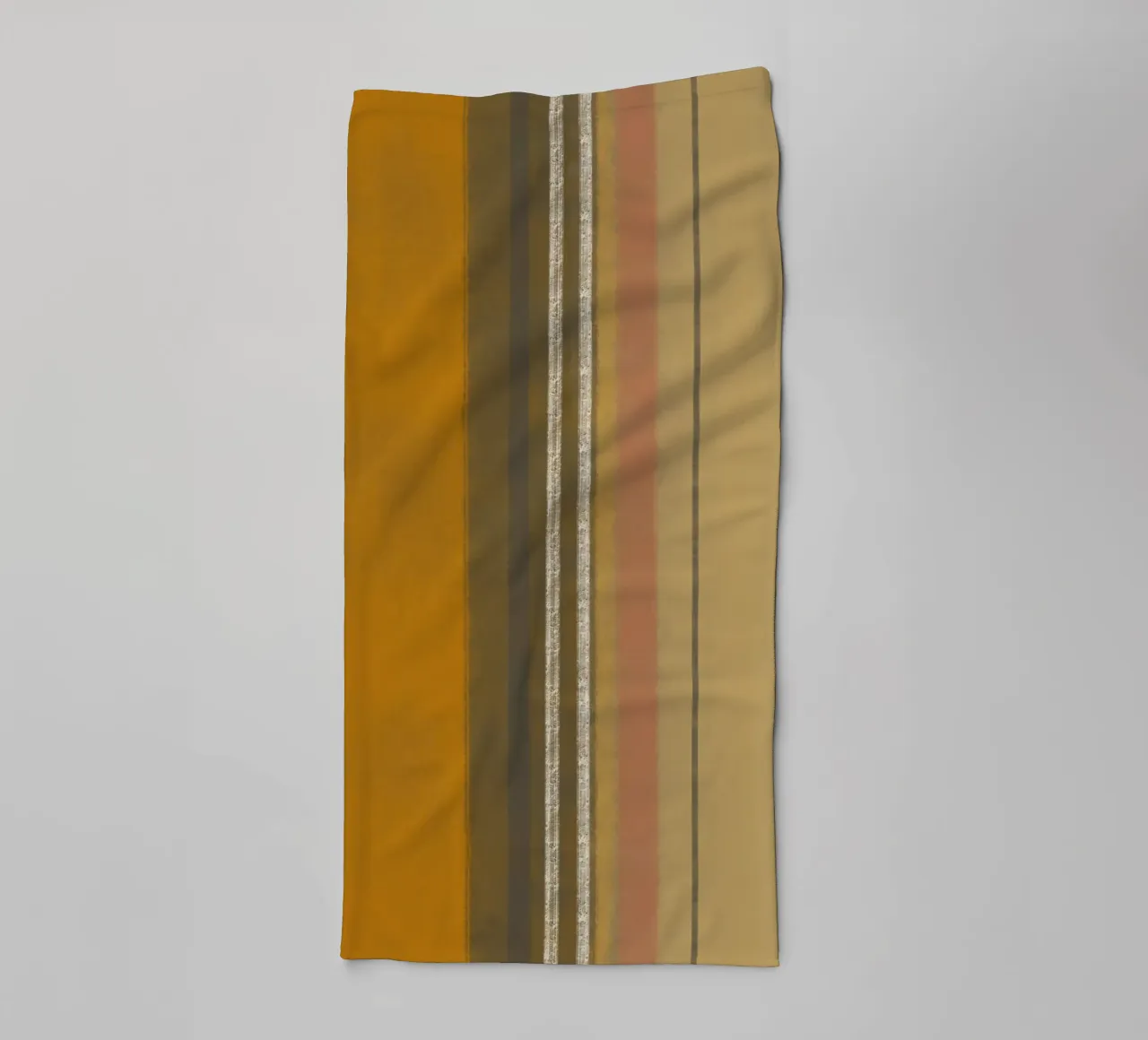 Textured large abstract 07 towel by Little Dean