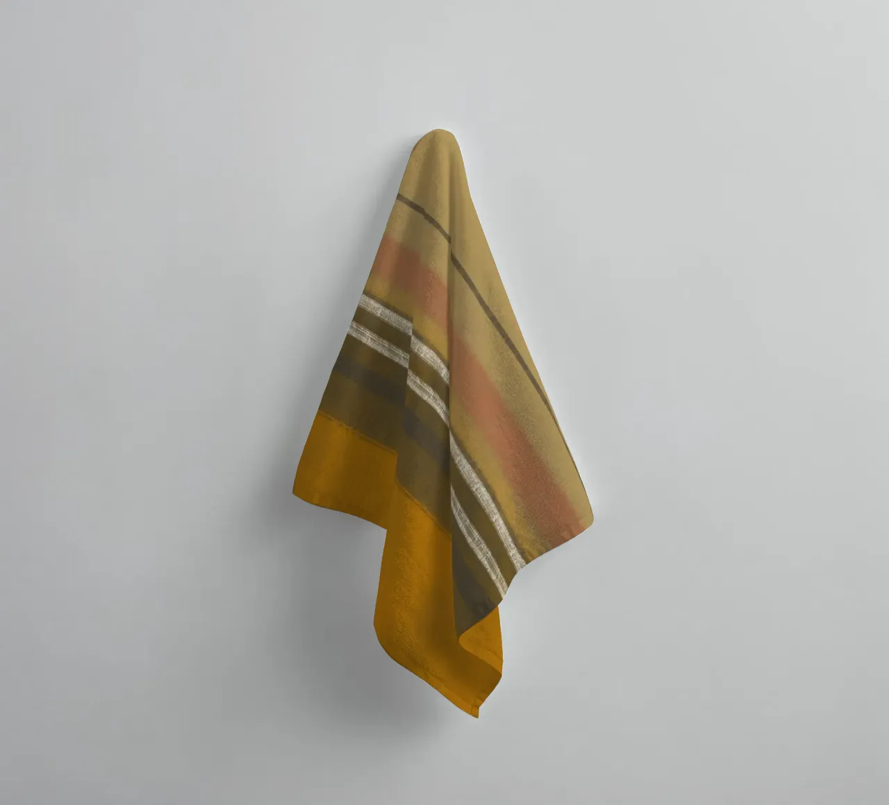 Textured large abstract 07 towel by Little Dean