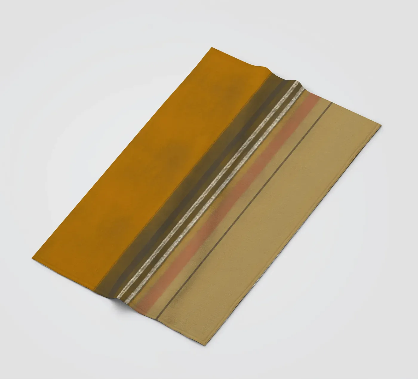 Textured large abstract 07 fleecedeken van Little Dean