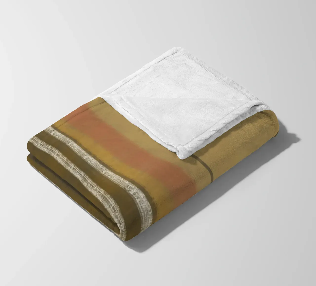 Textured large abstract 07 fleece blanket by Little Dean