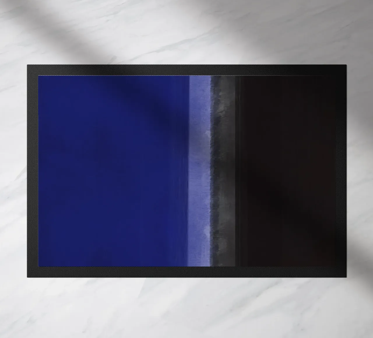 Textured large abstract 09 doormat by Little Dean