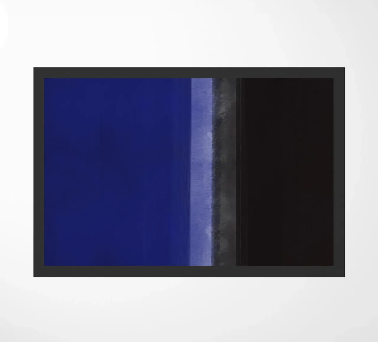 Textured large abstract 09 doormat by Little Dean