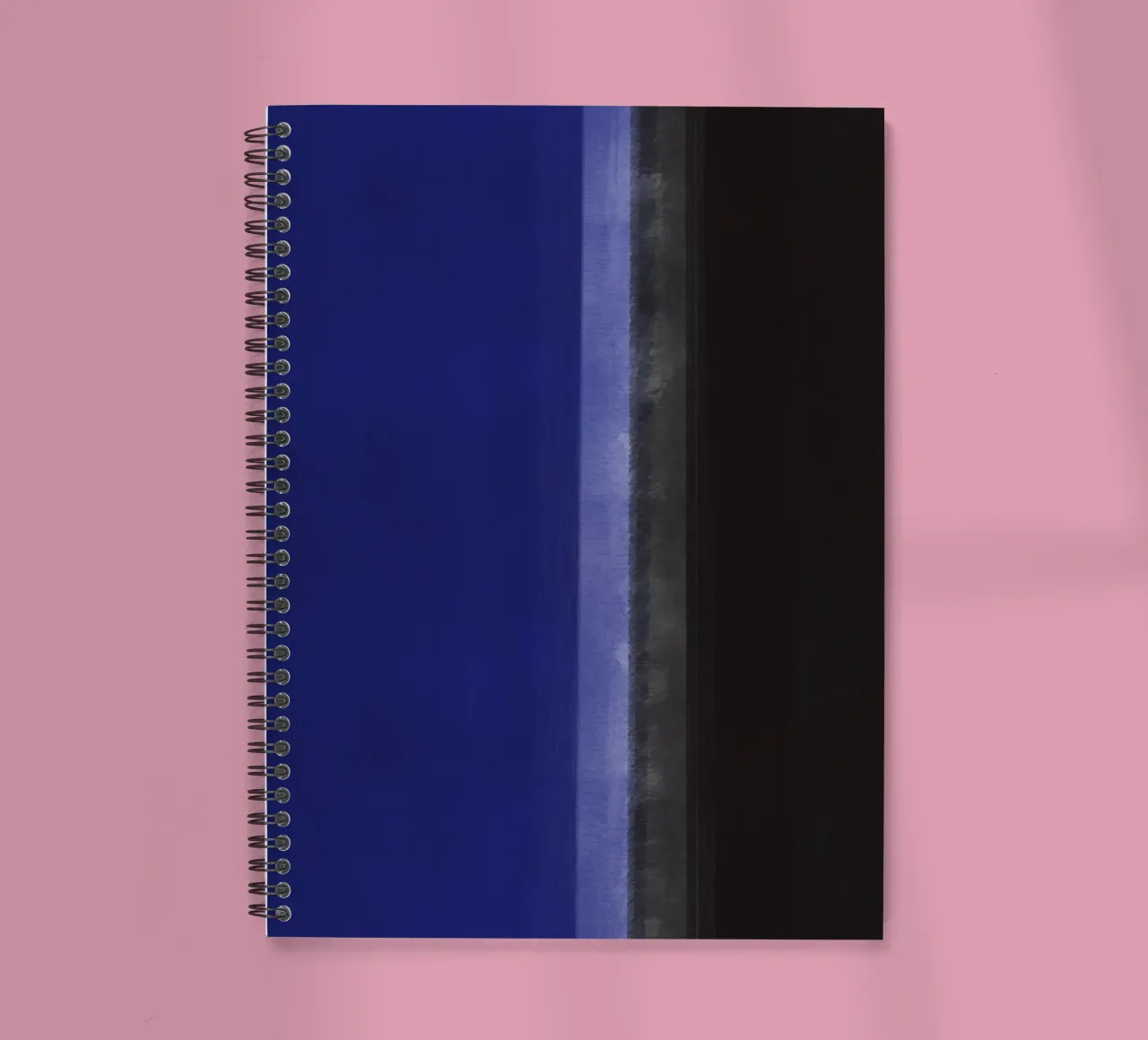 Textured large abstract 09 spiral notebook by Little Dean
