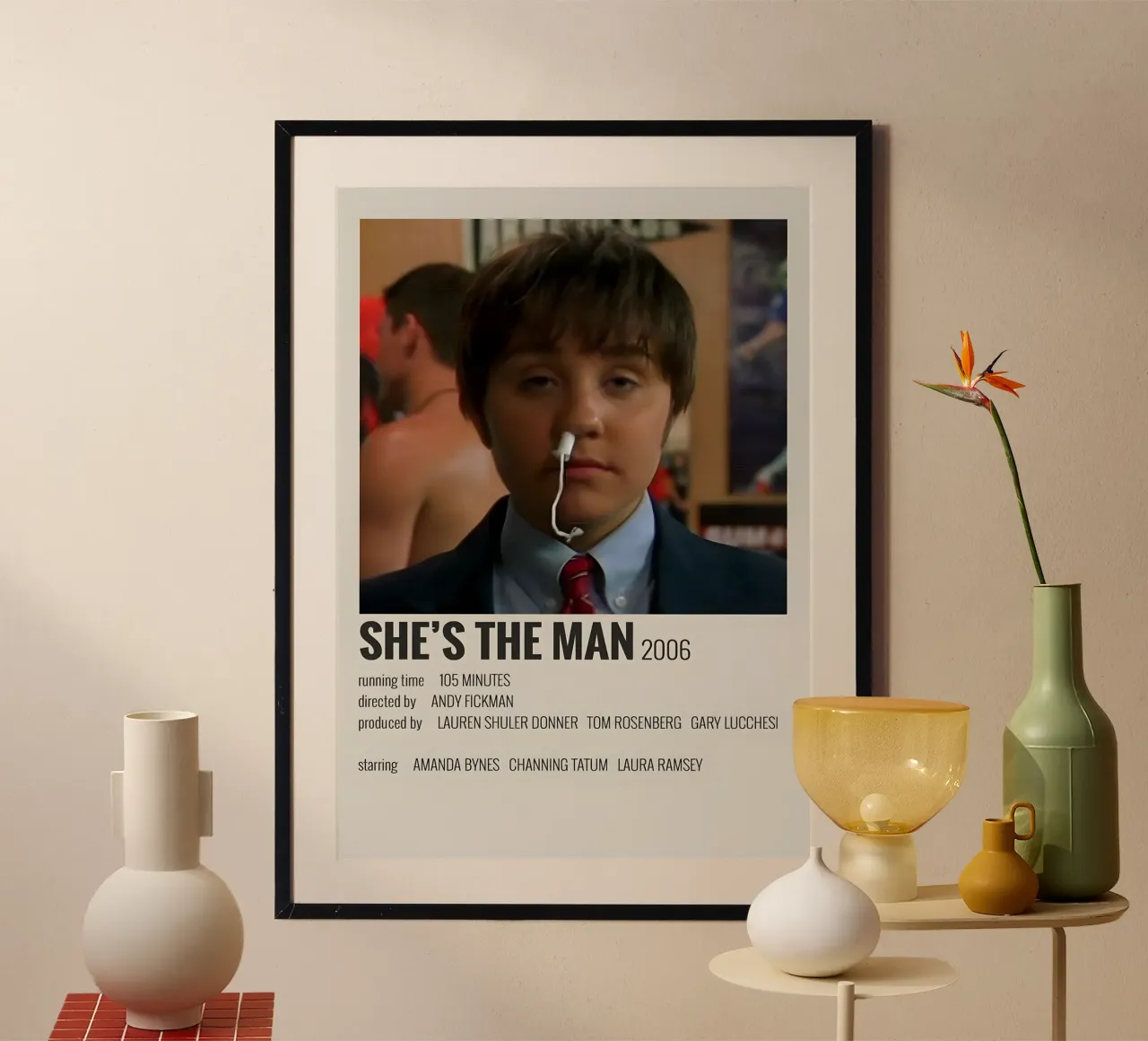 SHE'S THE MAN 2006 carta hahnemühle da MVFminimalist