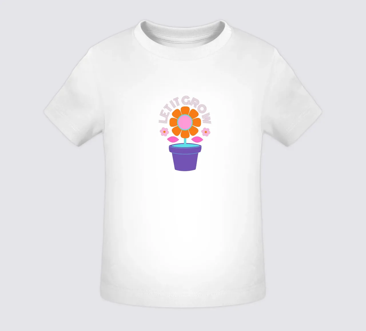 let it grow maglietta neonato da fummelhummel