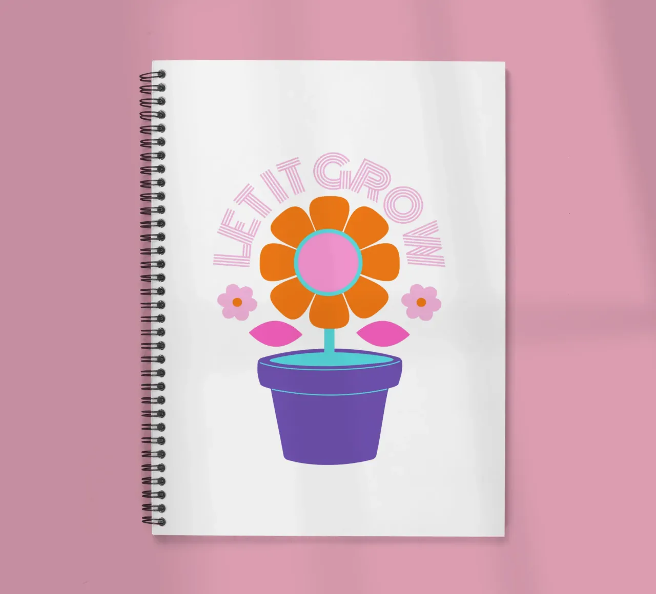 let it grow spiral notebook by fummelhummel