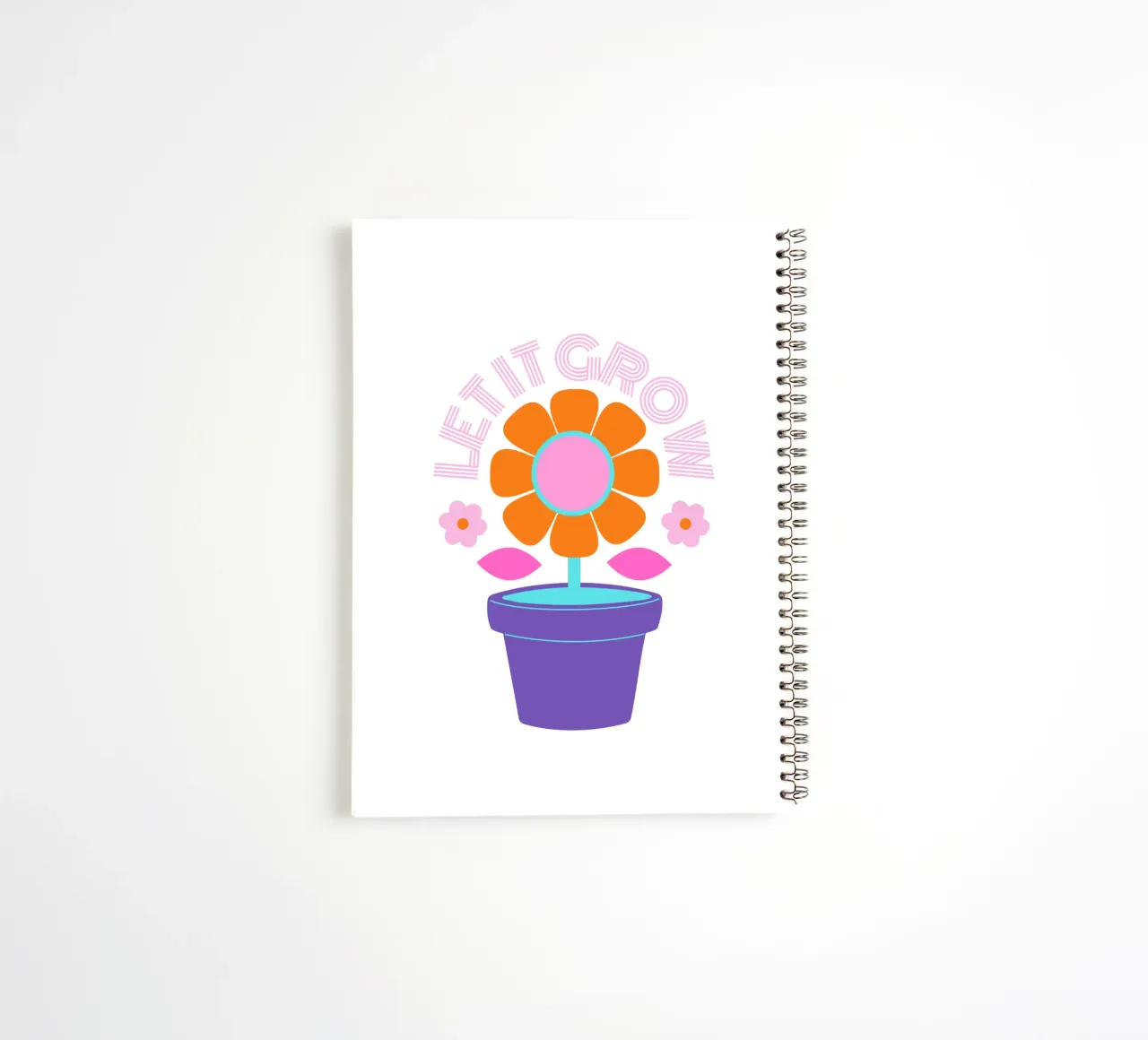 let it grow spiral notebook by fummelhummel