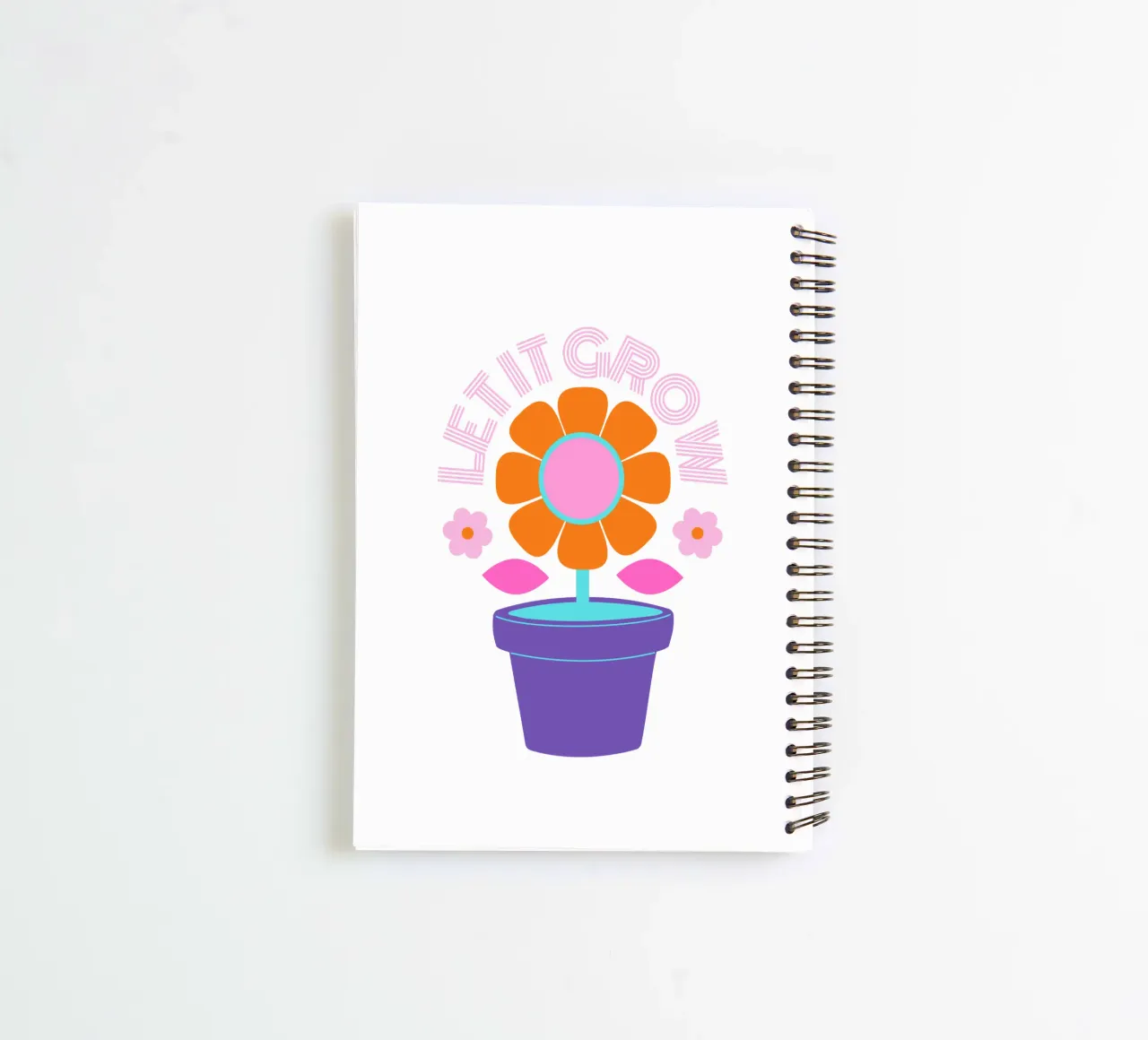 let it grow spiral notebook by fummelhummel